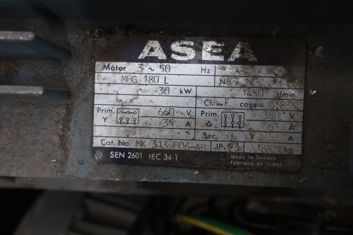 714727-3 Electric motor ASEA MBG 180 L, 30kW