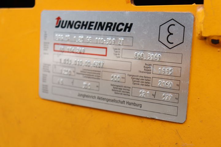 714868-19 JUNGHEINRICH EFG DF 1.25 GE 110-309-ZT -96