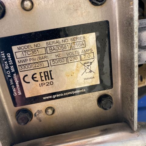 704491-9 Electric sprayer Graco Classic S 395 PC