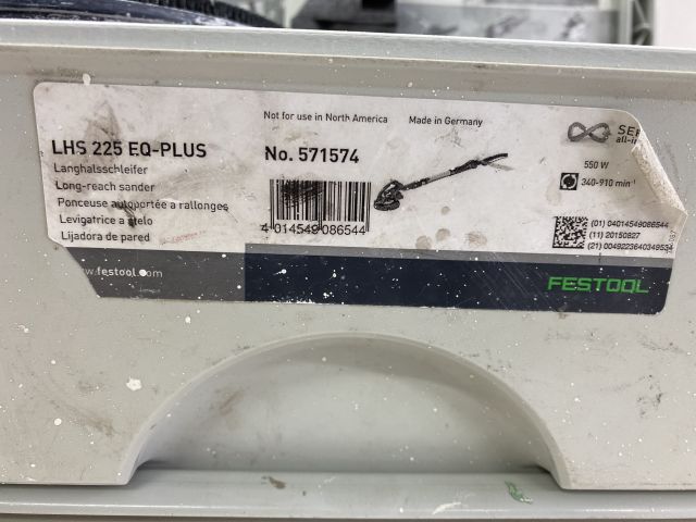 631758-3 Festool long neck grinder LHS 225 EQ-plus