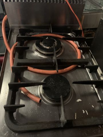 702344-3 Gas stove MBM Brescello Italy G2S6