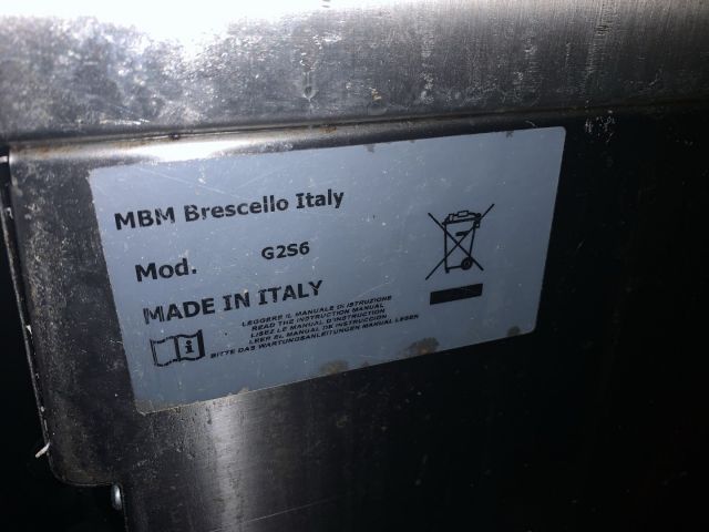 702344-4 Gas stove MBM Brescello Italy G2S6