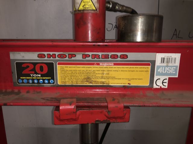 714950-4 Workshop Press - 20 Ton