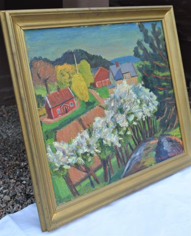 714037-2 Oil painting - Viktor Olsson (Not authenticated)