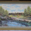 714039-6 3pcs Oil painting - HD Stenström (Not authenticated)