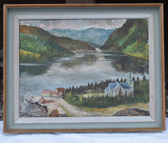 714039-11 3pcs Oil painting - HD Stenström (Not authenticated)