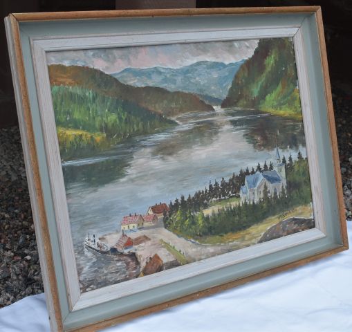 714039-12 3pcs Oil painting - HD Stenström (Not authenticated)