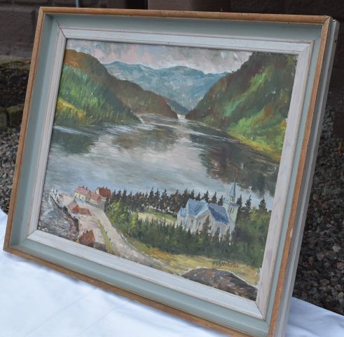 714039-13 3pcs Oil painting - HD Stenström (Not authenticated)