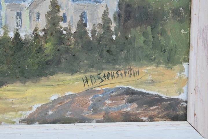 714039-14 3pcs Oil painting - HD Stenström (Not authenticated)