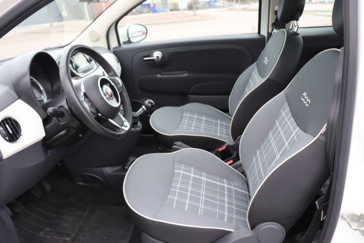 714872-10 Fiat 500 1.2 Lounge 69hp Panorama Roof -16 (YDT334)