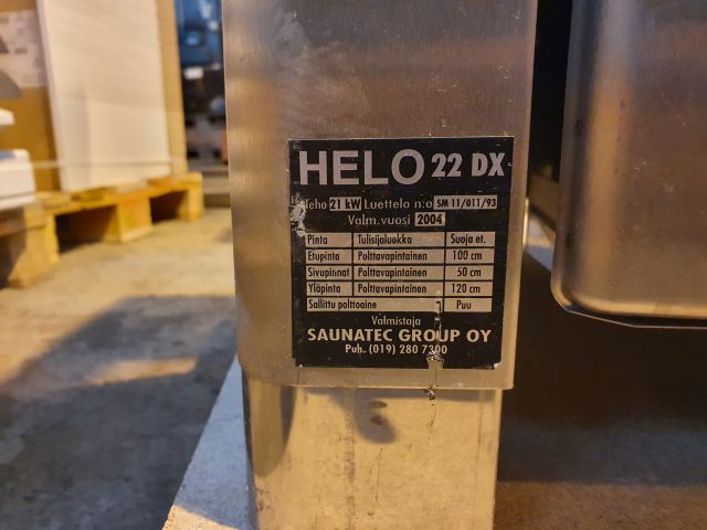 652127-3 Sauna unit Helo 22 DX