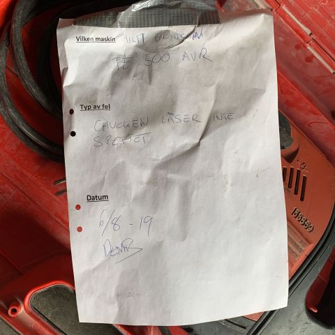 715302-4 Chisel hammer Hilti TE 500-AVR