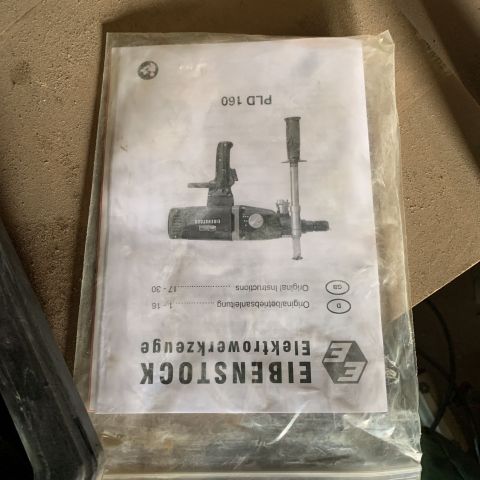 715299-5 Core drill Eibenstock PLD 160
