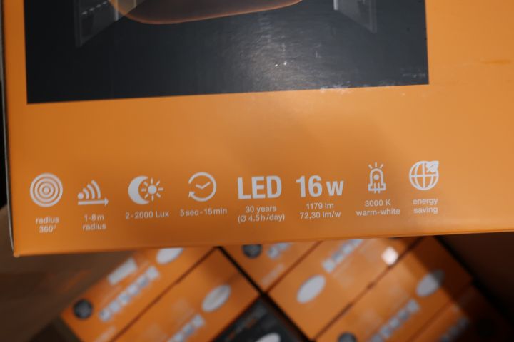 714813-3 3 sensor luminaires Steinel RS PRO LED S1 V4 PC MP 3000K