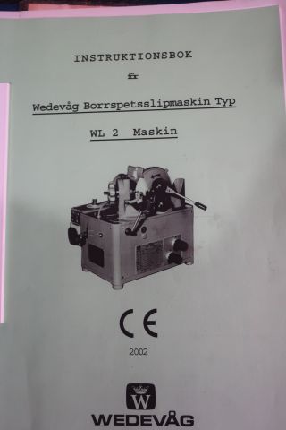 691479-11 Drill grinder, Wedevåg WL-2