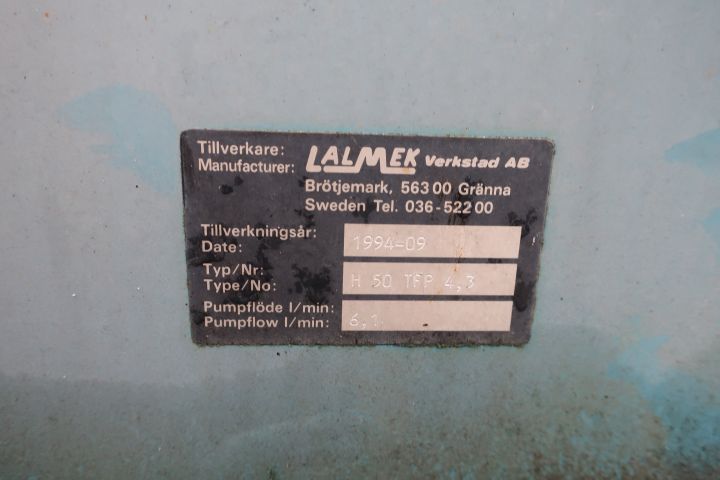 714817-4 Hydraulic unit Lalmek H 50 TFP 4.3
