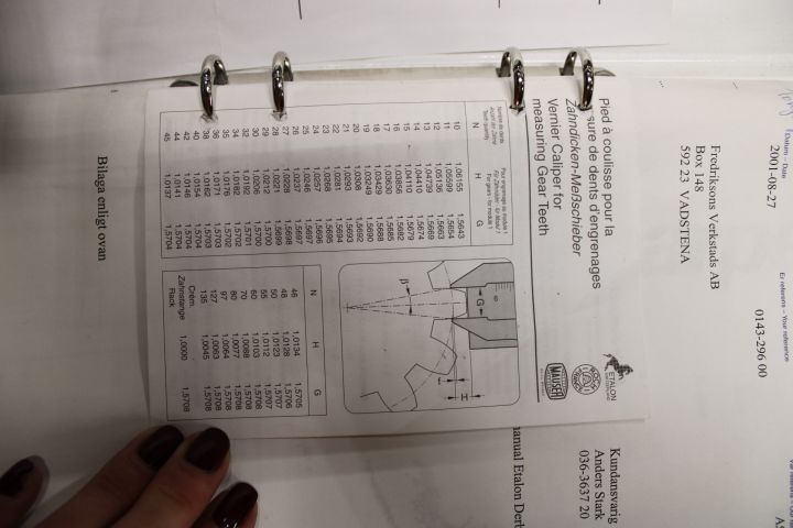 691295-48 Measuring machine, Etalon Derby 2001