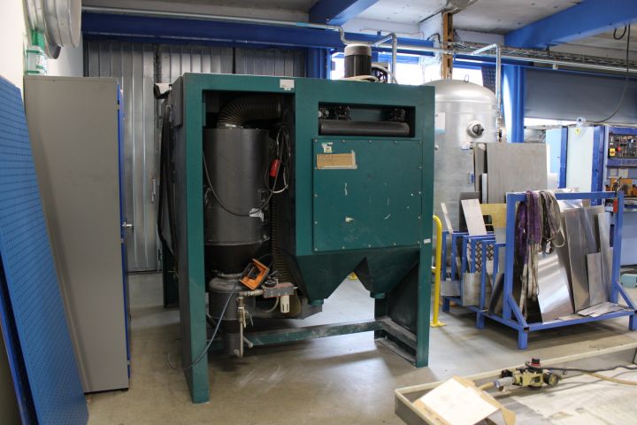 691296-23 Blasting cabinet, NORMFINISH DP 17