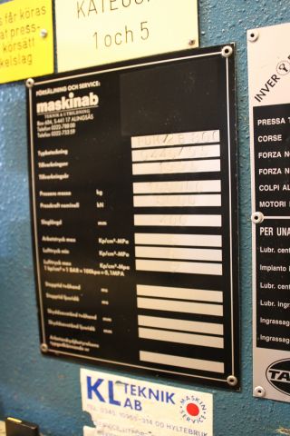 646023-19 Pressline Mossini 800 ton -95