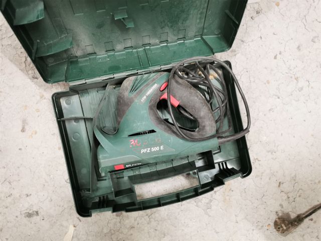 646487-1 Bosch PFZ 500 E saw + miscellaneous