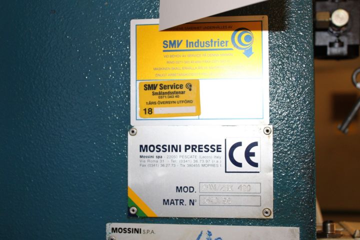 646099-11 Pressline Mossini 400 ton -98