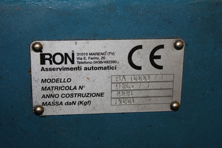 646099-22 Pressline Mossini 400 ton -98