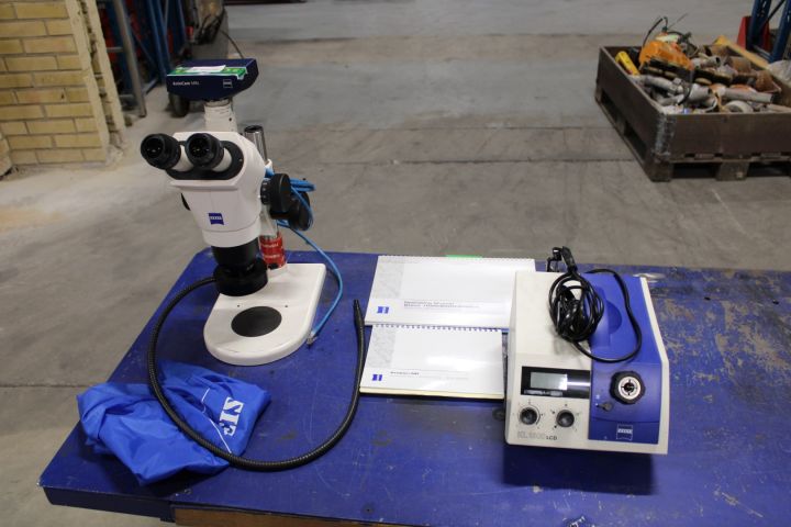 715608-1 Microscope Zeiss Stemi 2000-c & KL1500 LCD