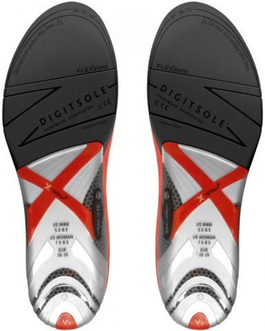 721634-4 Digitsole Warm Series V5 Thermal insoles with Bluetooth, size 44-45 - Free shipping
