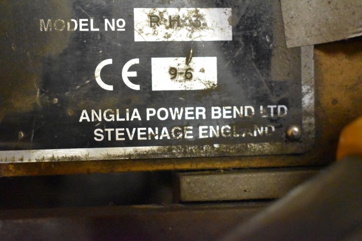 684967-6 Hydraulic pipe bending machine - Anglia