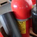 447782-3 8 fire extinguishers.