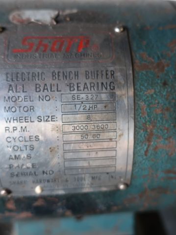 447787-4 Sharp bench grinder