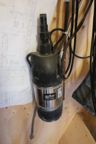 691516-3 Submersible drainage sump pump, Neptune NPTP-E 6000