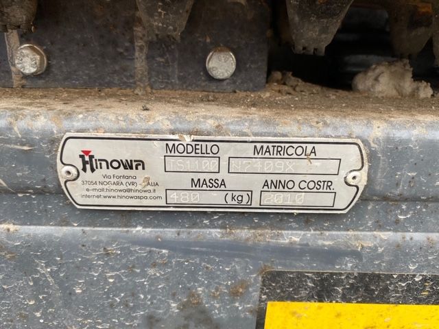 722217-5 Caterpillar vacuum plate lift TS1100, only 10 working hours!