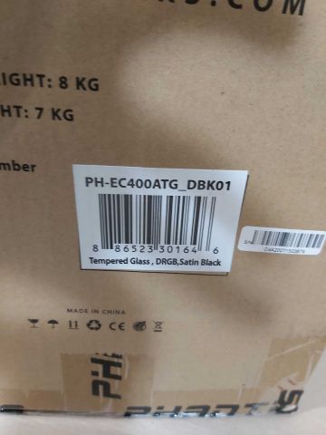 722236-3 Computer Chassis Phanteks Eclipse P400A RGB Black