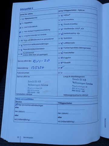 721628-42 Golf Variant 1.4 TGI BlueMotion Gasoline / Methane (JDM267)