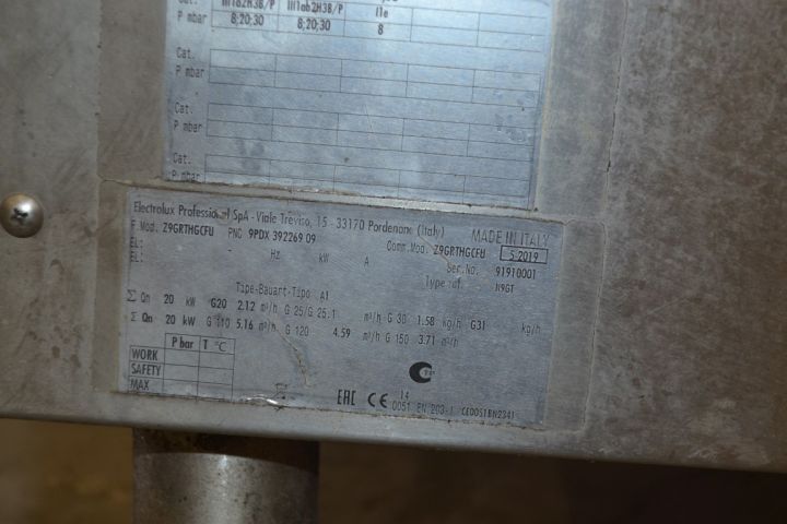 705678-6 Gas grill "Zanussi"