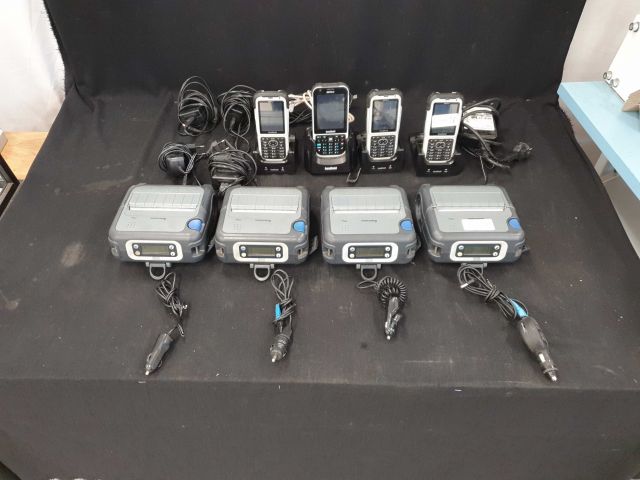 665143-5 PDA Nautiz X3 4 pcs, Printer 4 pcs Intermec PB 51