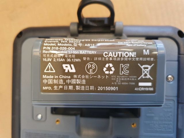 665143-10 PDA Nautiz X3 4 pcs, Printer 4 pcs Intermec PB 51