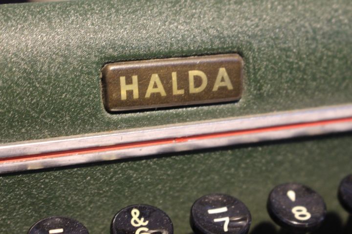 722823-7 Mechanical typewriters 3 pcs Halda / Facit