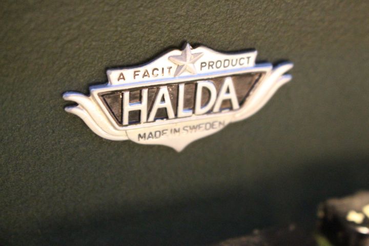 722823-20 Mechanical typewriters 3 pcs Halda / Facit