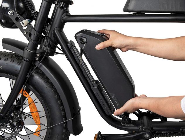 722897-6 Retroinspirerad El-scooter Freev EVB 700