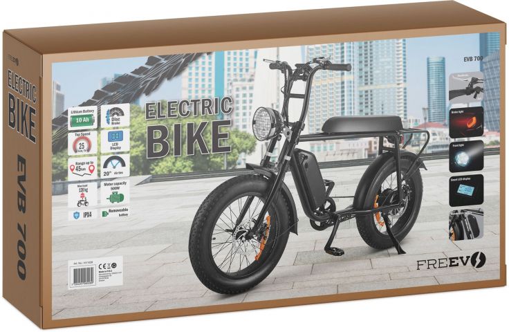 722897-16 Retroinspirerad El-scooter Freev EVB 700