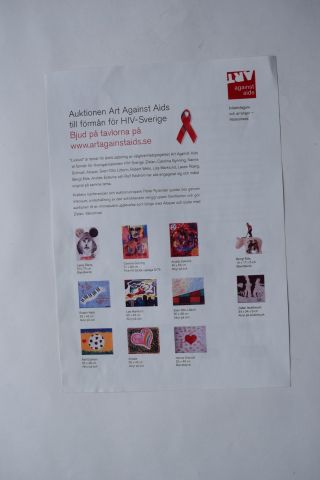 712135-5 Acrylic painting by Liza Marklund, signed -09