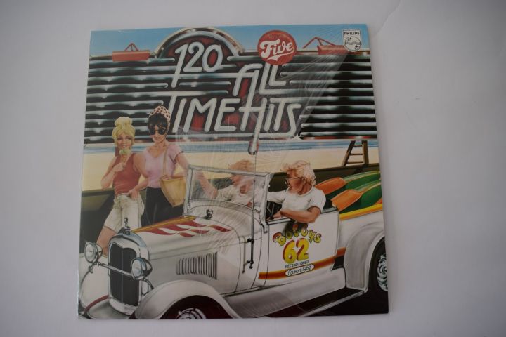 712141-3 Collection album 8 LP "120 All time hits" -60s