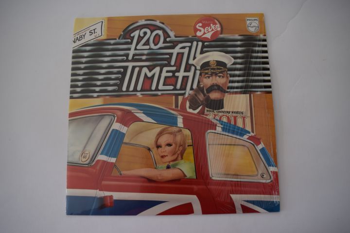 712141-6 Collection album 8 LP "120 All time hits" -60s