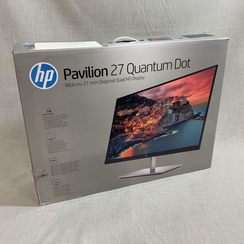 722301-2 Computer screen HP 27 "Pavilion 27 (QLED, 1440p)