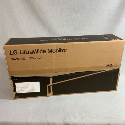 723349-2 Computer monitor LG 34 "monitor 34WL50S-B (IPS, 1080p, FreeSync)