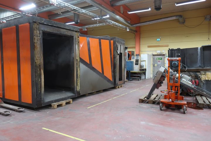 714699-1 Powder coating plant