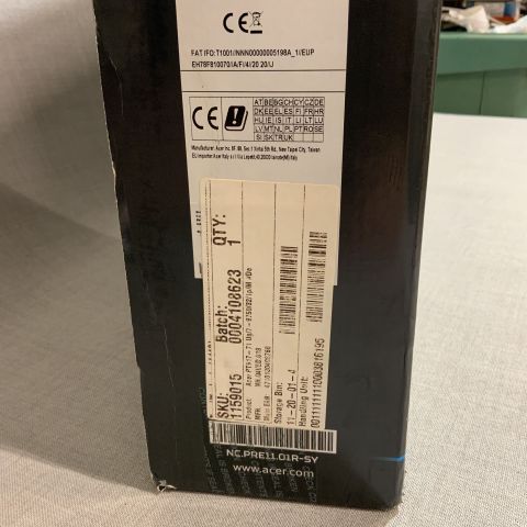 723405-4 Gaming laptop Acer Predator Triton 900 17.3 "UHD (i7 9750H, 32GB RAM, RTX2080, IPS)