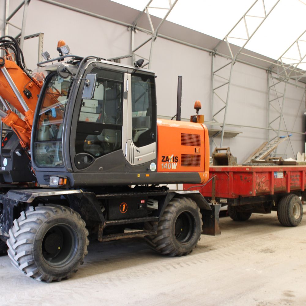 Wheel excavator Hitachi ZX140W-3 -08